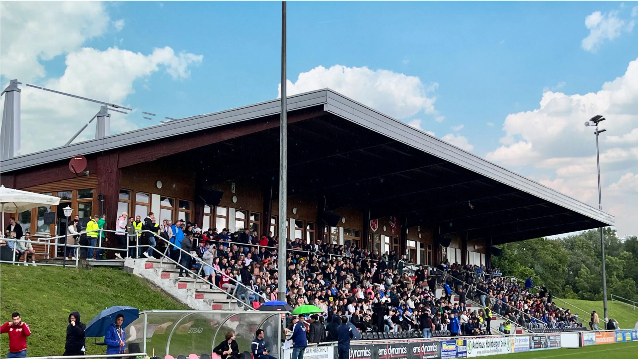 Fussballstadion des FSV VFB Straubing